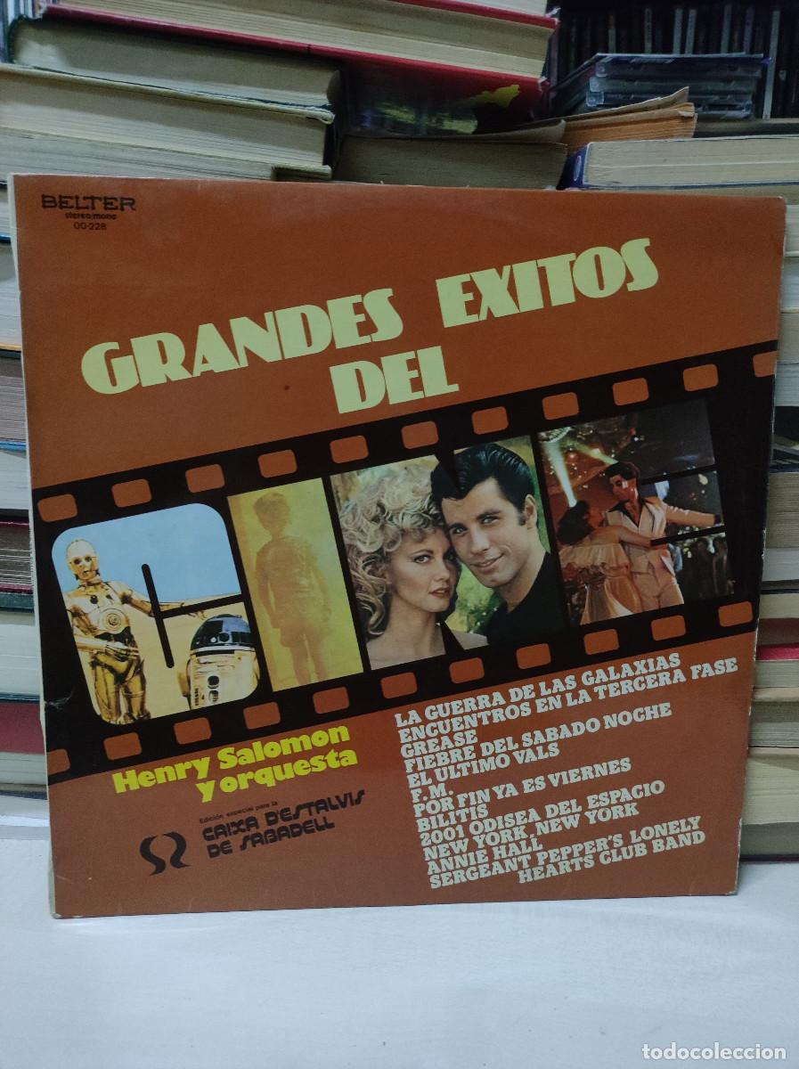 Discos de vinilo: Henry Salomon Y Orquesta &ndash; Grandes Exitos Del Cine - Foto 1