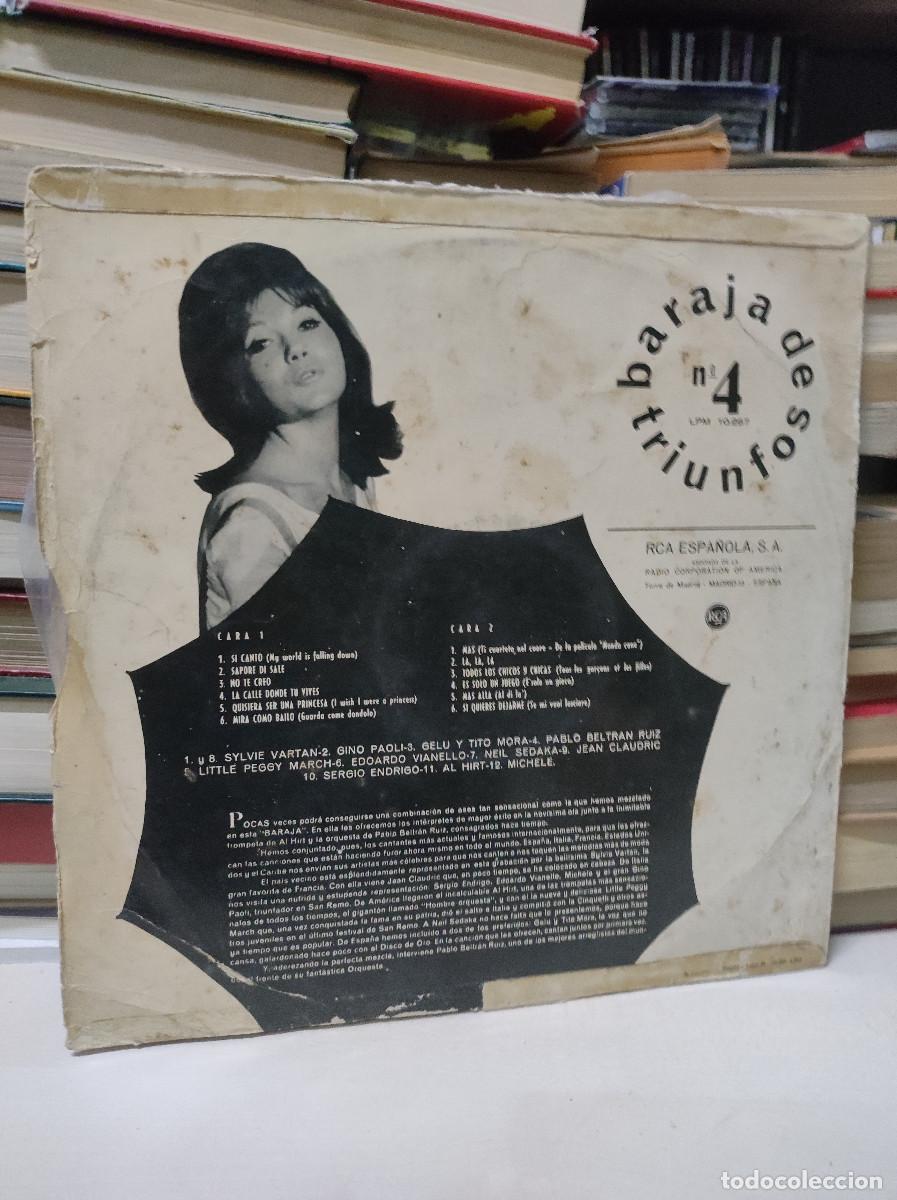Discos de vinilo: Baraja De Triunfos N&ordm; 4 - Foto 2