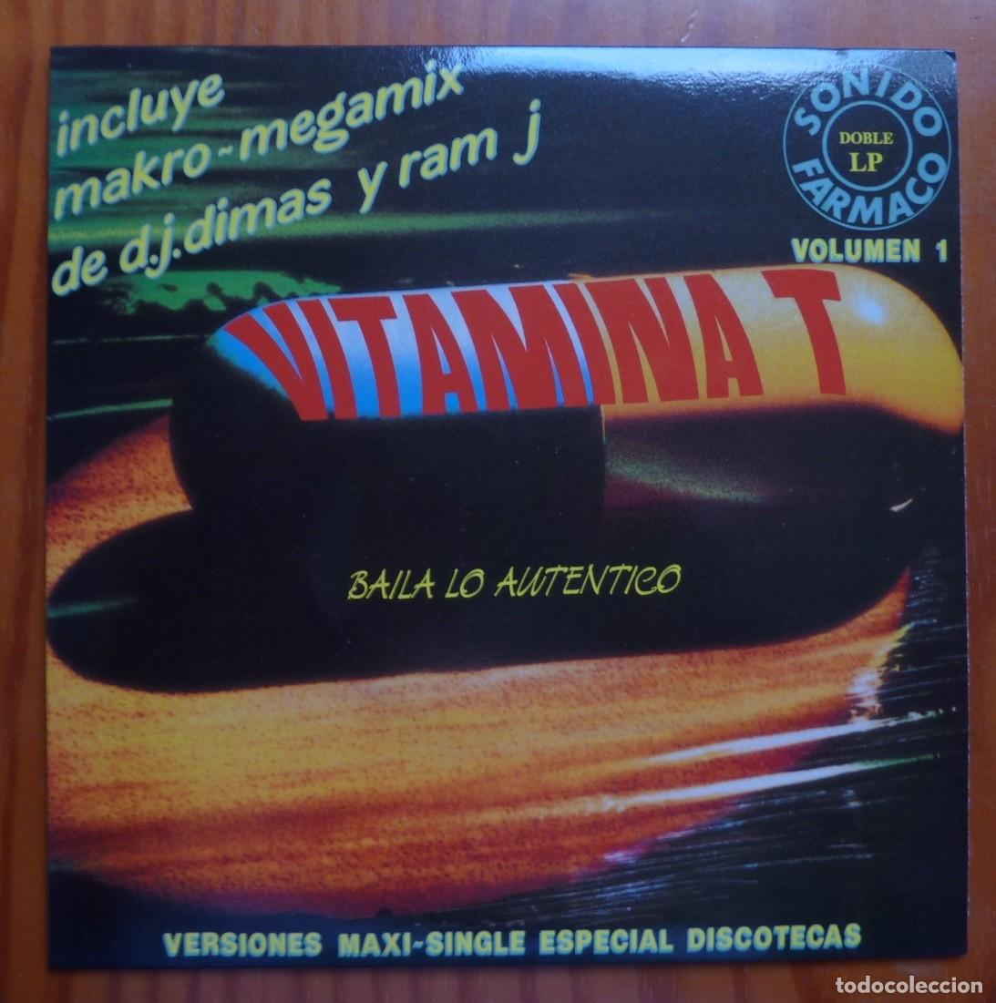 Discos de vinilo: VITAMINA T / VOL1 / PROMOCIONAL / 1992 /SINGLE - Foto 1