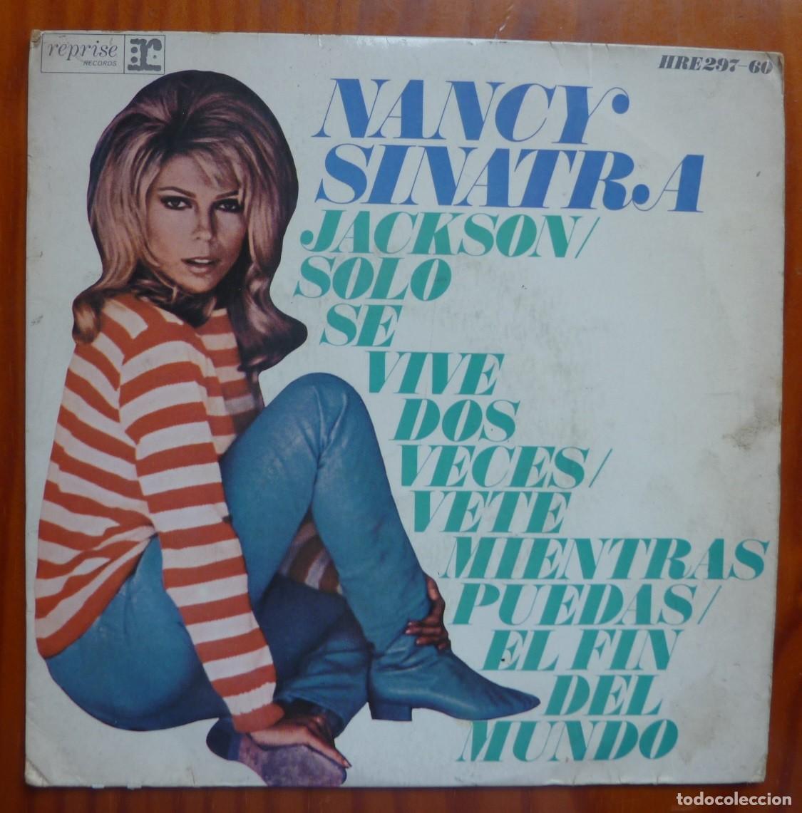 Discos de vinilo: NANCY SINATRA / JACKSON+3 / 1967 / EP - Foto 1