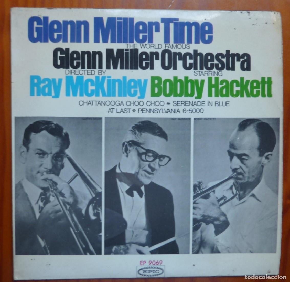 Discos de vinilo: GLENN MILLER / CHATANOOGA CHOO-CHOO+3 / 1967 /EP - Foto 1