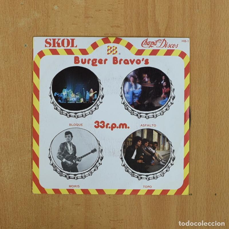 Disques de vinyle: VARIOS - BURGUER BRAVOS - SINGLE
