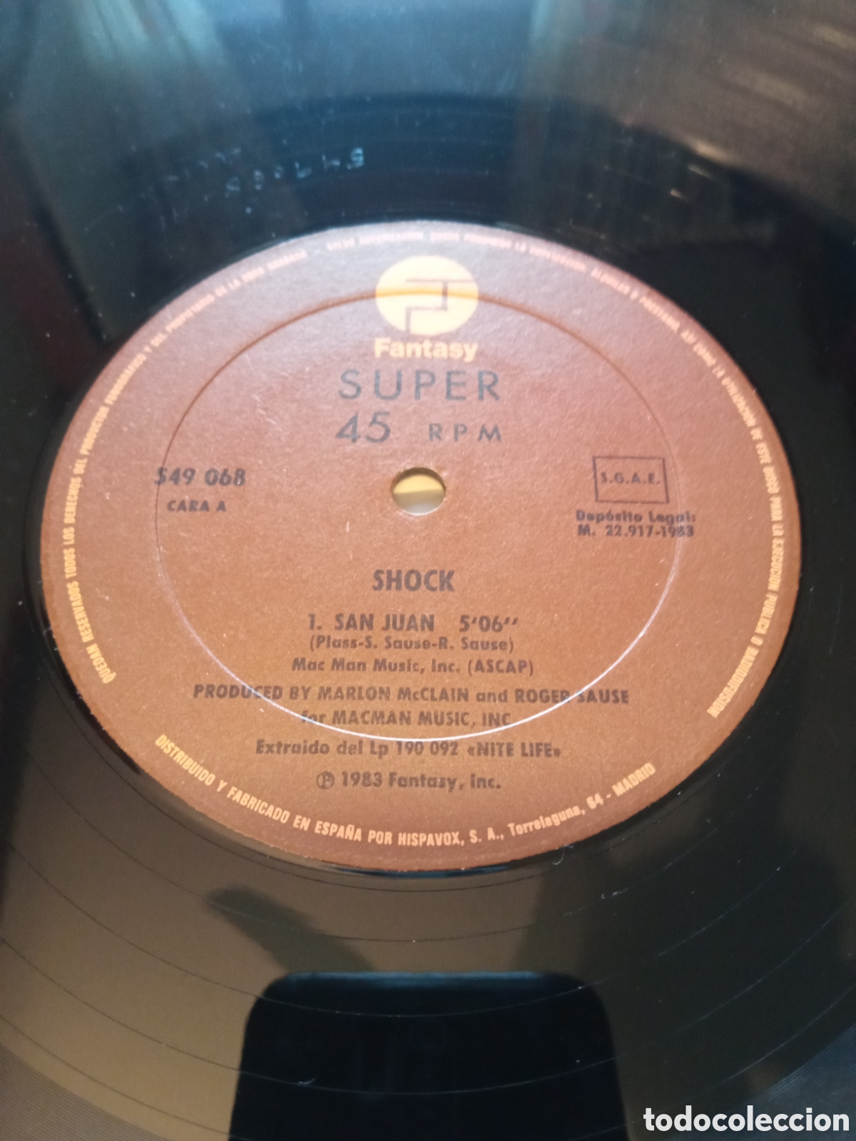 Discos de vinilo: Shock - San Juan Maxi single Vinilo - Foto 3