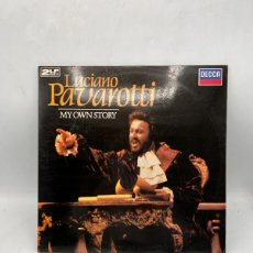 Discos de vinilo: 2 LP'S - LUCIANO PAVAROTTI - MY OWN STORY . DECCA. 1982