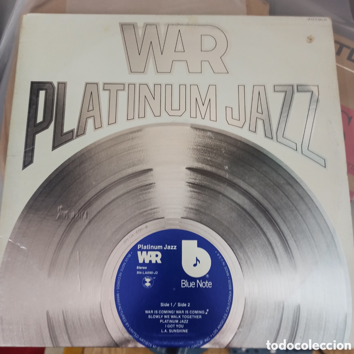 Discos de vinilo: War &ndash; Platinum Jazz (Blue Note, 2xLP, US, 1977) - Foto 1