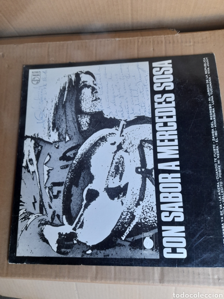 Discos de vinilo: Vinilo con Sabor a Mercedes Sosa - Foto 1