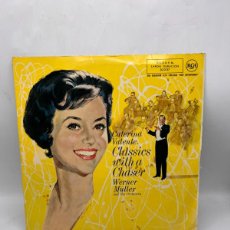 Discos de vinilo: LP - CLASSICS WITH A CHASER - CATERINA VALENTE - WERNER MÜLLER. RCA. 1960.. Lote 368524466