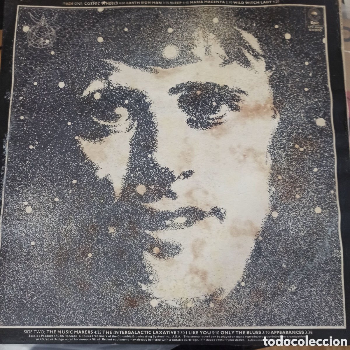 Discos de vinilo: Donovan &ndash; Cosmic Wheels (Epic, UK, 1973) - Foto 3