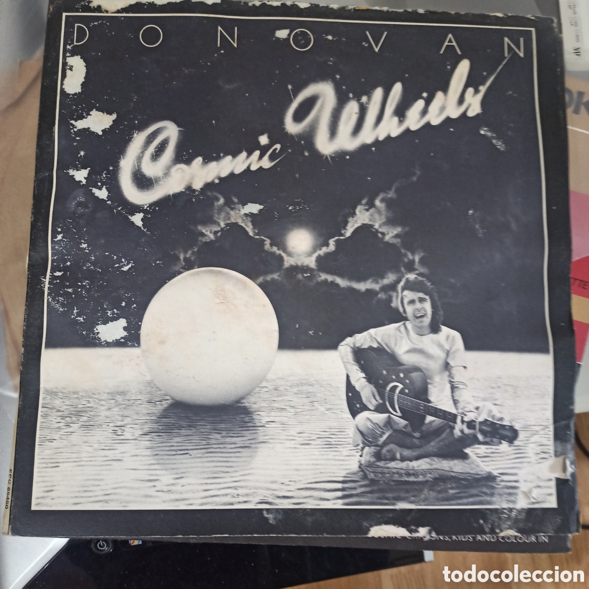Discos de vinilo: Donovan &ndash; Cosmic Wheels (Epic, UK, 1973) - Foto 1