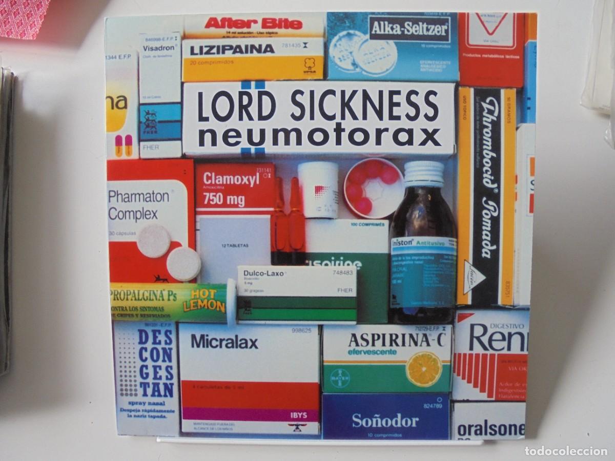 Discos de vinilo: LORD SICKNESS. NEUMOTORAX. LP VINILO. - Foto 1