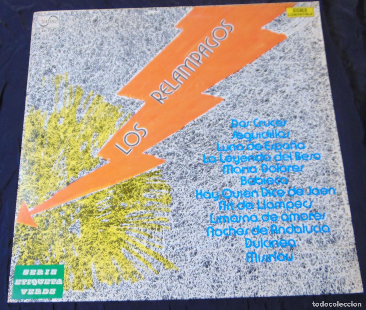 Discos de vinilo: los relampagos - dos cruces lp 1973 - Foto 1