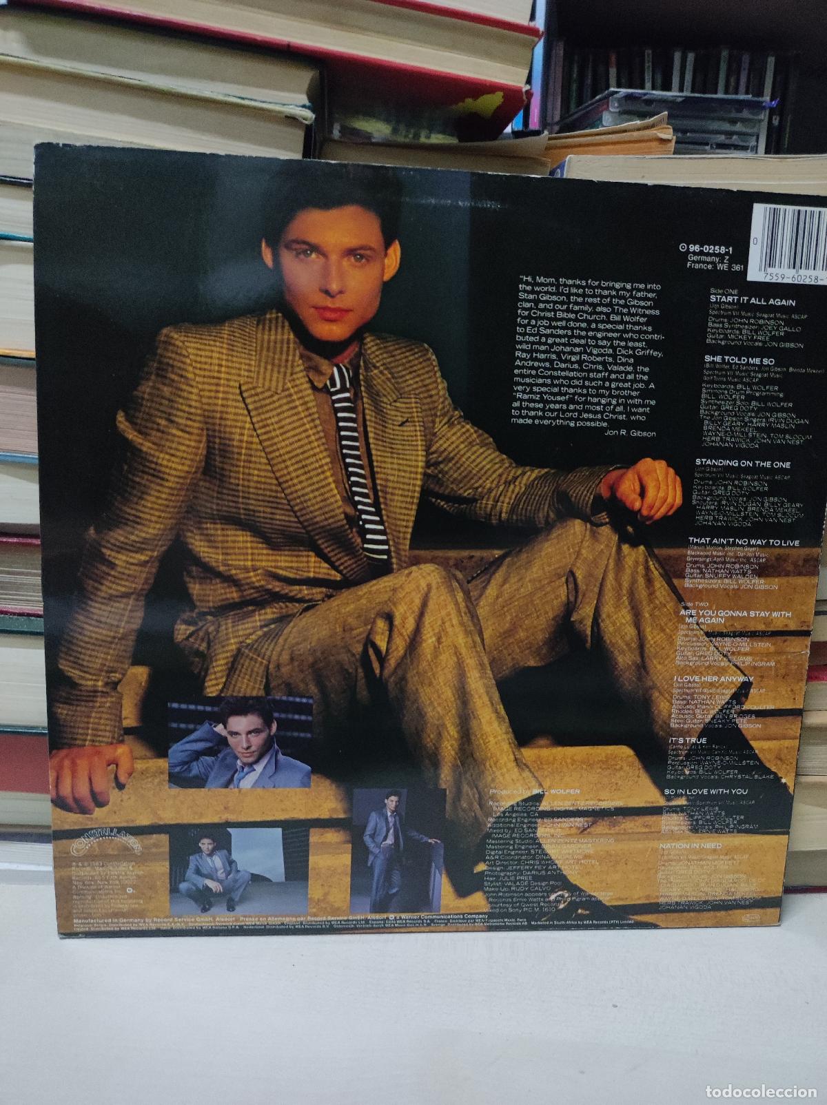 Discos de vinilo: Jon Gibson &ndash; Standing On The One - Foto 2