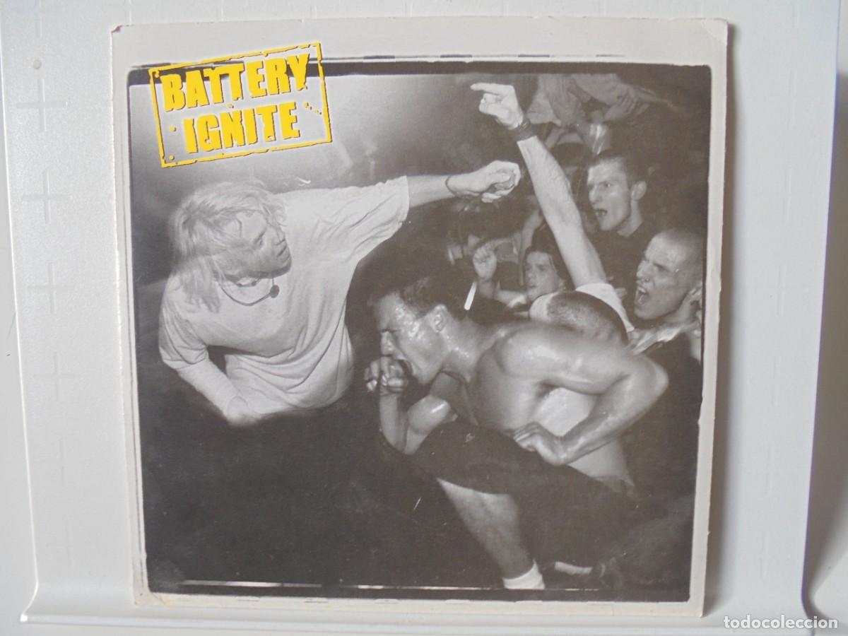 Discos de vinilo: BATTERY IGNITE. SINGLE DE VINILO. - Foto 1