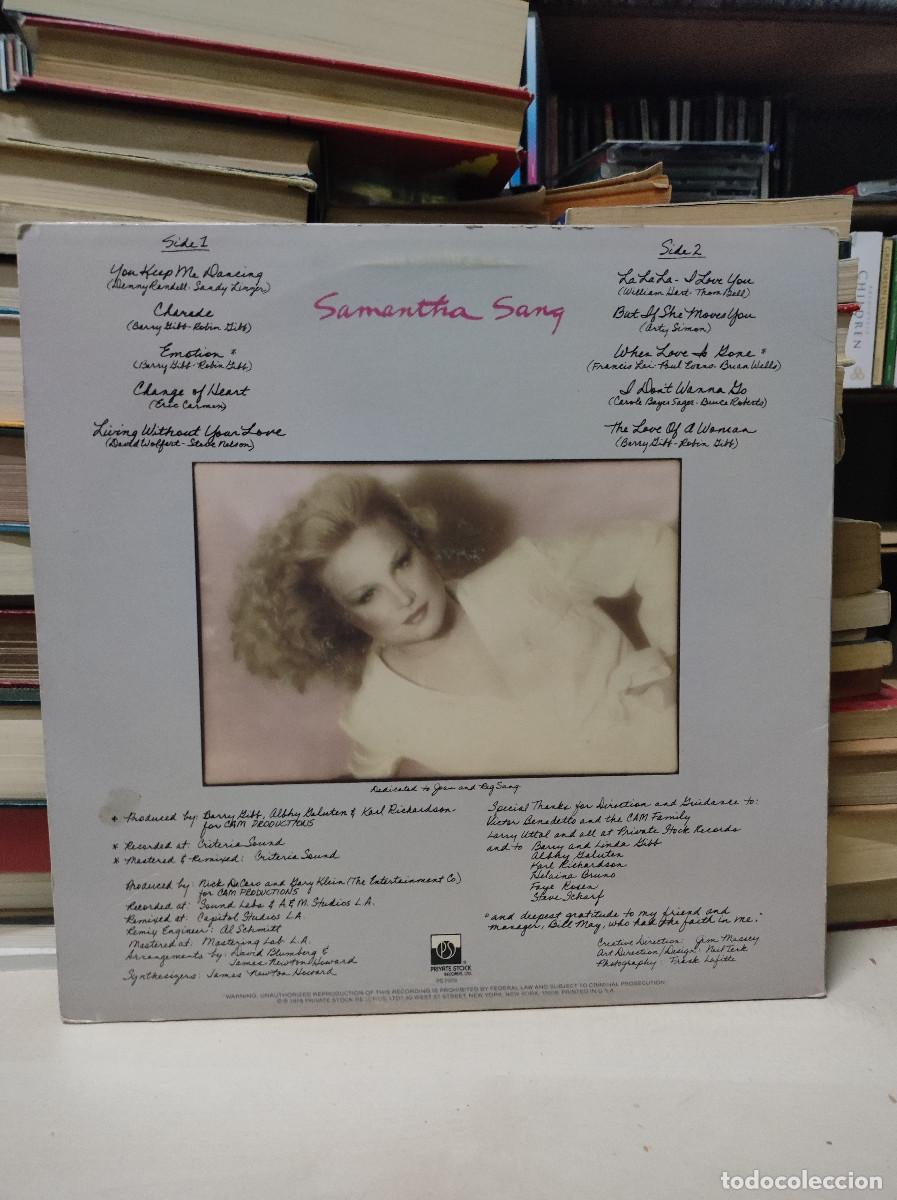 Discos de vinilo: Samantha Sang &ndash; Emotion - Foto 2