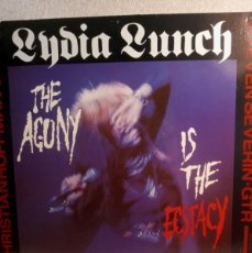 Discos de vinilo: LYDIA LUNCH-THE BIRTHDAY PARTY - THE AGONY IS THE.... Lote 368570276