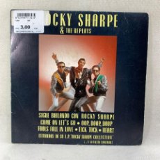 Discos de vinilo: SINGLE ROCKY SHARPE & THE REPLAYS - SIGUE BAILANDO CON ROCKY SHARPE - ESPAÑA - AÑO 1991
