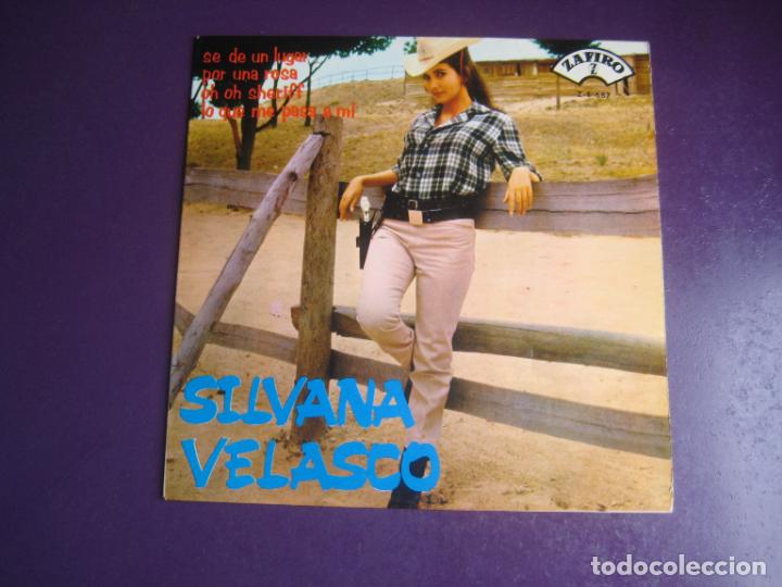 Vinyl-Schallplatten: Silvana Velasco &lrm;&ndash; Se De Un Lugar +3 - ep zafiro 1965 - pop ye ye 60's - poco uso