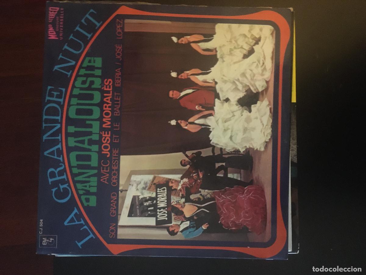 Dischi in vinile: Jose Morales son grand orchestre et le ballet Iberia La grande nuit d�andalusie lp EM4 France c.j.