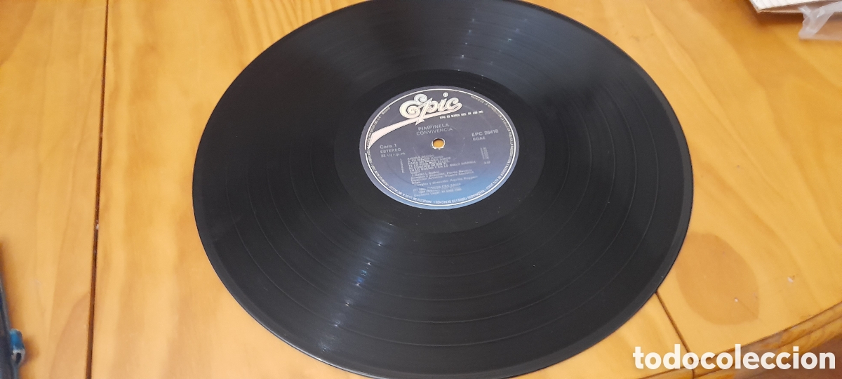 Discos de vinilo: Disco vinilo Pimpinela Convivencia - Foto 4