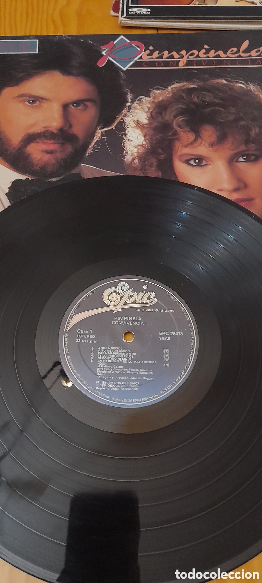 Discos de vinilo: Disco vinilo Pimpinela Convivencia - Foto 1