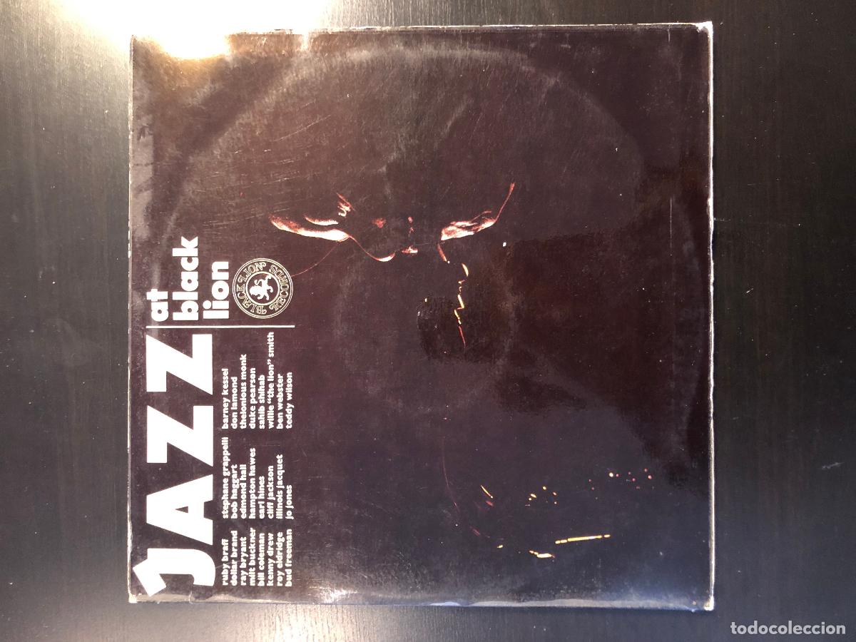 Discos de vinil: Jazz at black lion 1975 lp Black lion records Spain 4263-64
