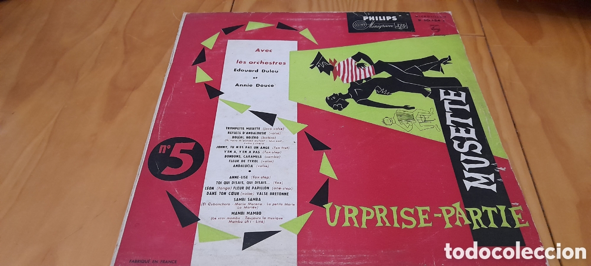 Discos de vinilo: Disco vinilo Surprise partie musette - Foto 1