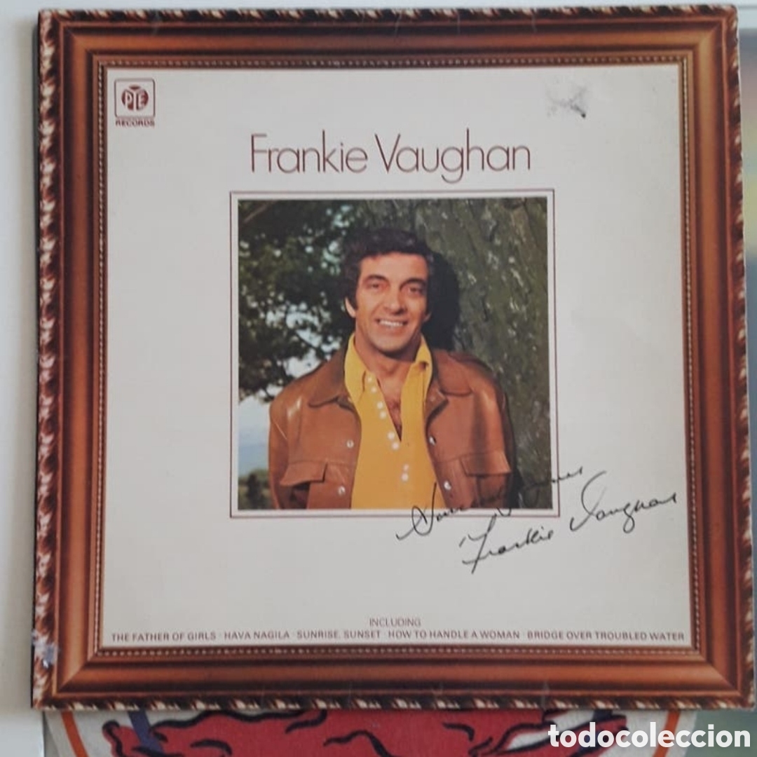 Discos de vinilo: Lp Frankie Vaughan. Sincerely Yours. - Foto 1