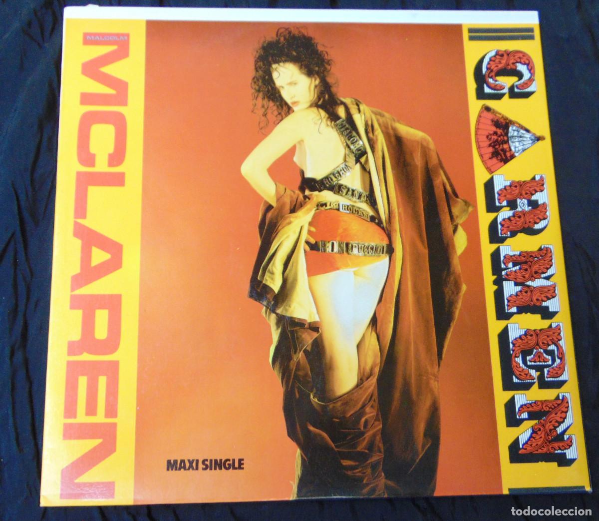 Discos de vinilo: Malcolm McLaren &ndash; Carmen - MAXISINGLE 1984 - Foto 1