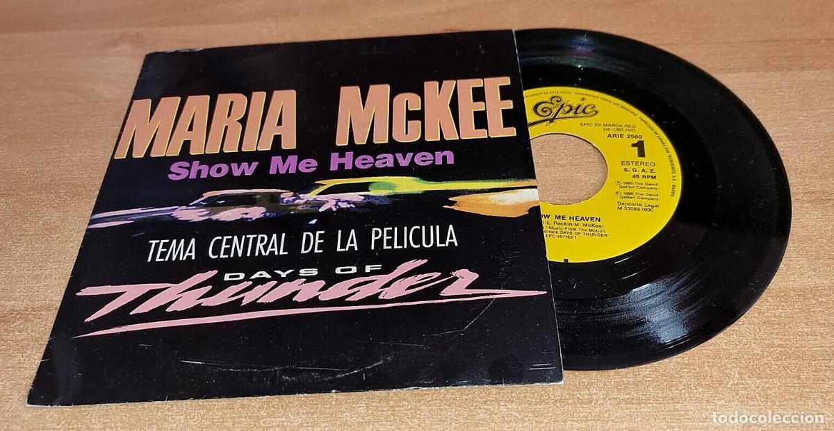 Dischi in vinile: MARIA McKEE Show me heaven 7&rdquo; SINGLE VINILO PROMO DEL A&Ntilde;O 1990 ESPA&Ntilde;A PORTADA UNICA CONTIENE 1 TEMA