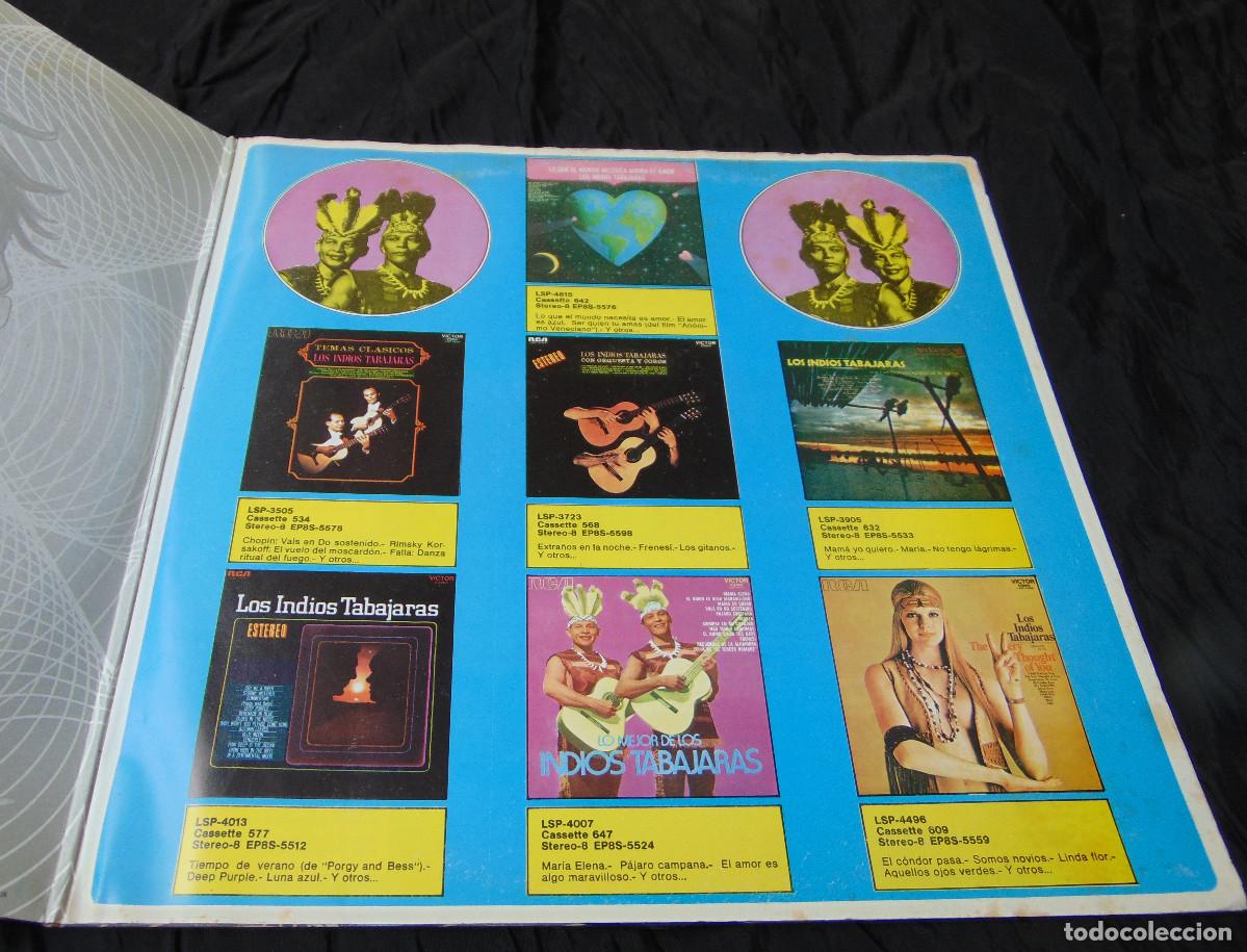 Discos de vinilo: Los Indios Tabajaras &ndash; Los Exitos De Los Indios Tabajaras - DOBLE LP 1973 - Foto 2