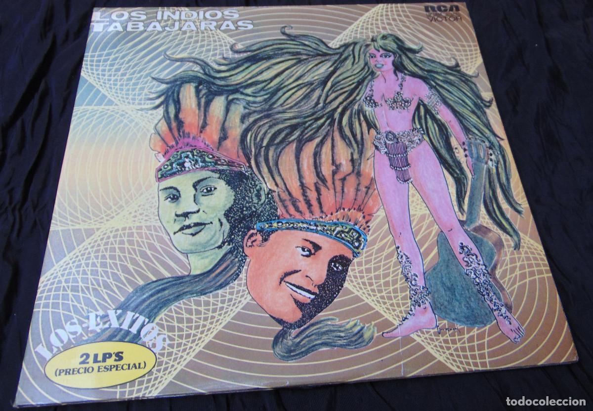 Discos de vinilo: Los Indios Tabajaras &ndash; Los Exitos De Los Indios Tabajaras - DOBLE LP 1973 - Foto 1