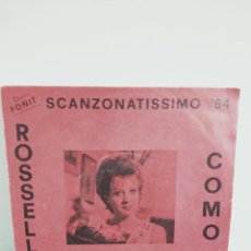 Discos de vinilo: ROSELLA COMO. SCANZONATISSIMO '64. ROMA DE' PINELLI - MONDO PROIBITO. SIGLE FONIT. Lote 368676431