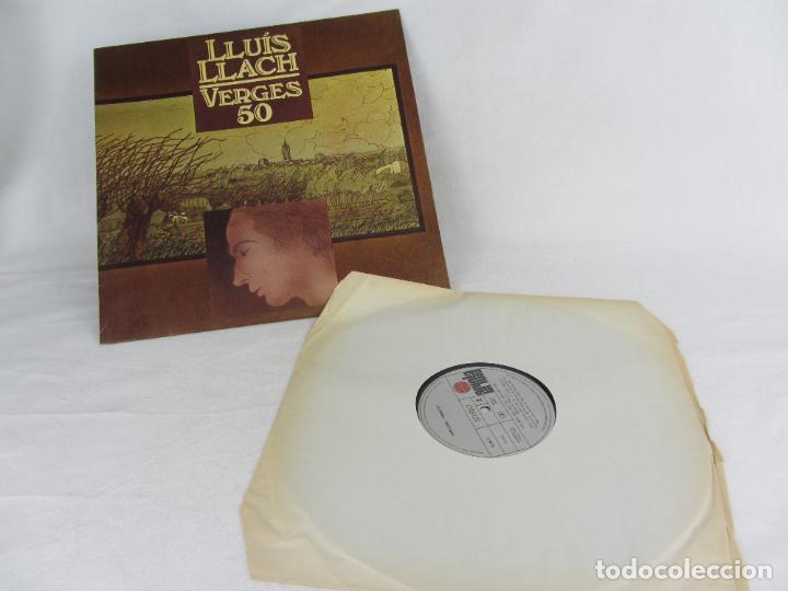 Discos de vinilo: Llu&iacute;s Llach - Verges 50 - LP Vinilo - 1981 - Foto 2