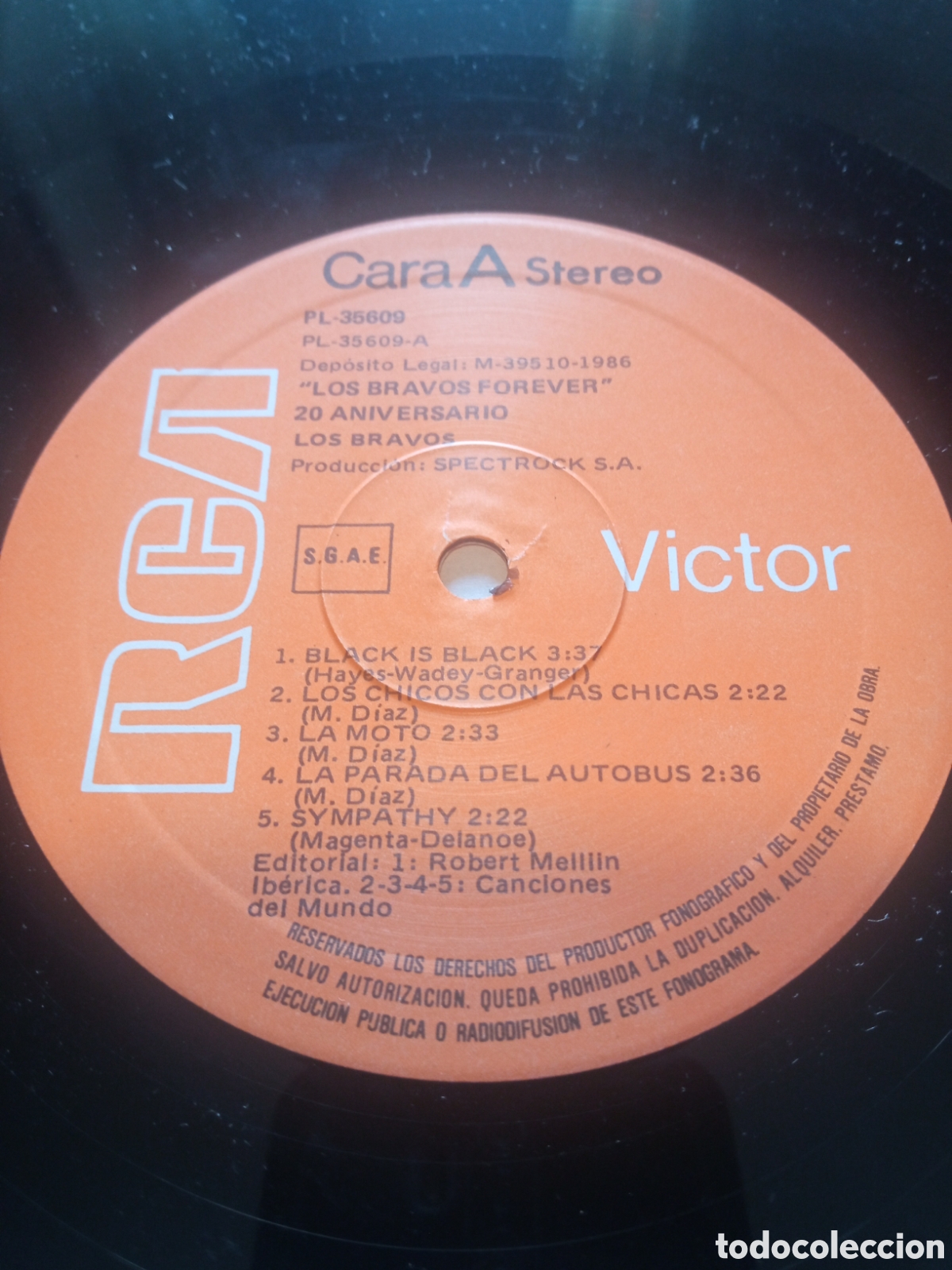 Discos de vinilo: Los Bravos - Los Bravos Forever 20 aniversario - Foto 3
