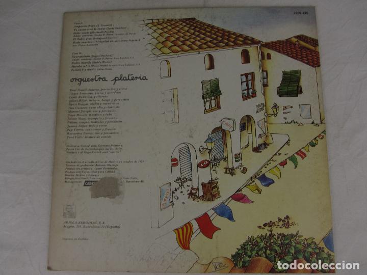 Discos de vinilo: Orquestra Plateria - LP Vinilo - 1979 - Foto 3