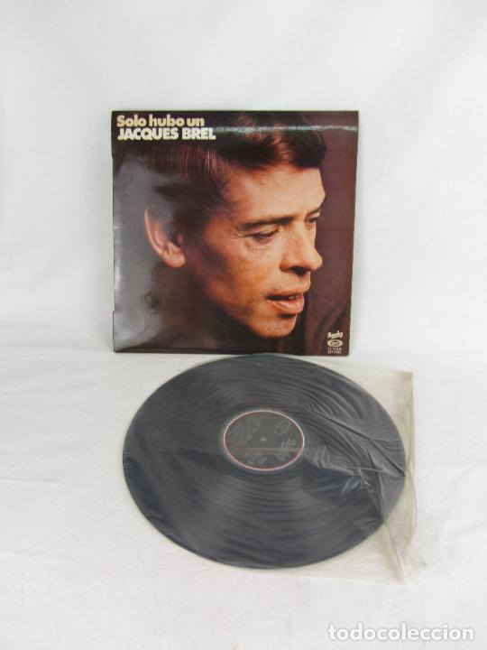 Discos de vinilo: Jacques Brel - Solo hubo un Jacques Brel - LP Vinilo - 1978 - Foto 1