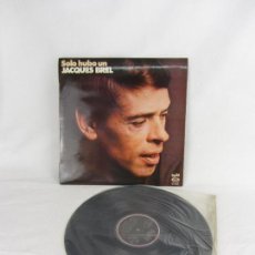 Discos de vinilo: JACQUES BREL - SOLO HUBO UN JACQUES BREL - LP VINILO - 1978