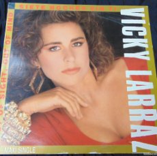 Discos de vinilo: VICKY LARRAZ – OUT OF SIGHT, OUT OF MIND - MAXISINGLE 1988