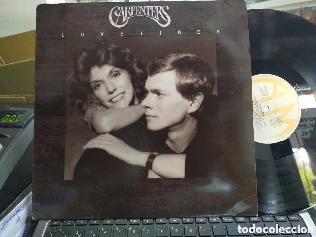 Discos de vinilo: Carpenters LP lovelines 1989 - Foto 1