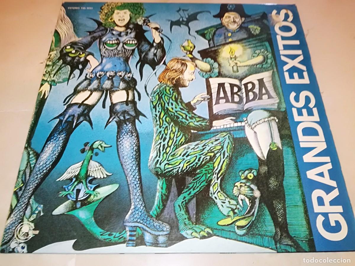 Discos de vinilo: ABBA-GRANDES EXITOS-GATEFOLD-ORIGINAL ESPA&Ntilde;OL 1976