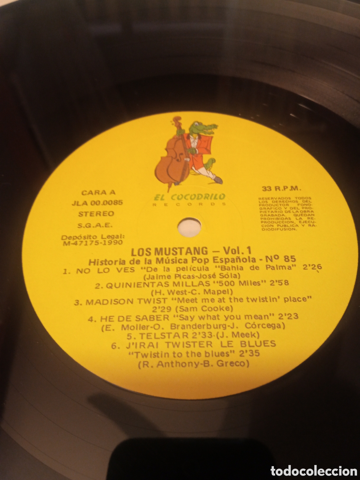 Discos de vinilo: Los Mustang - Vol 1 Vinilo Lp - Foto 3