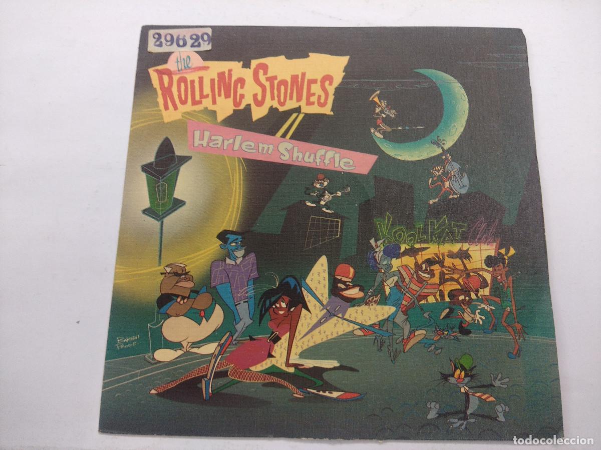 Discos de vinilo: ROLLING STONES/HARLEM SHUFFLE/SINGLE PROMOCIONAL. - Foto 1