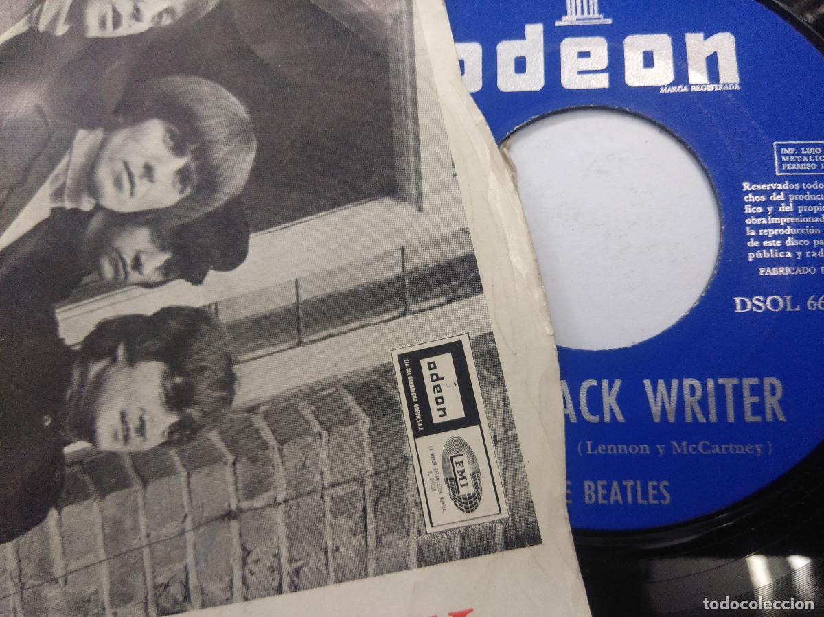Discos de vinilo: THE BEATLES/PAPERBACK WRITER/SINGLE. - Foto 2
