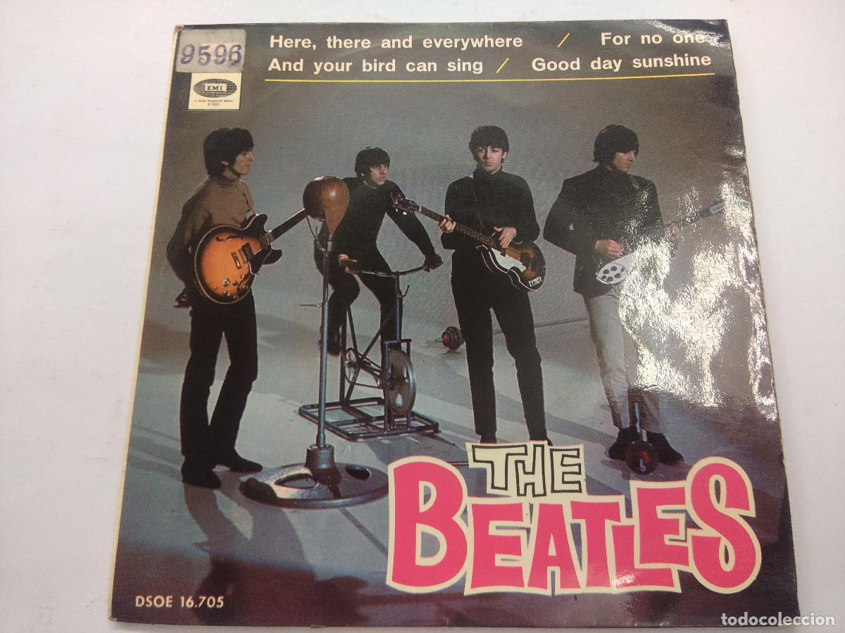 Discos de vinilo: THE BEATLES/HERE THERE AND EVERYWHERE/SINGLE. - Foto 1