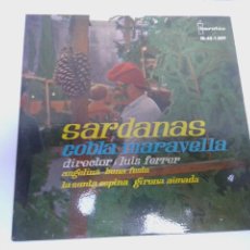 Discos de vinilo: SARDANAS COBLA MARAVELLA - IBEROFON. Lote 368793681