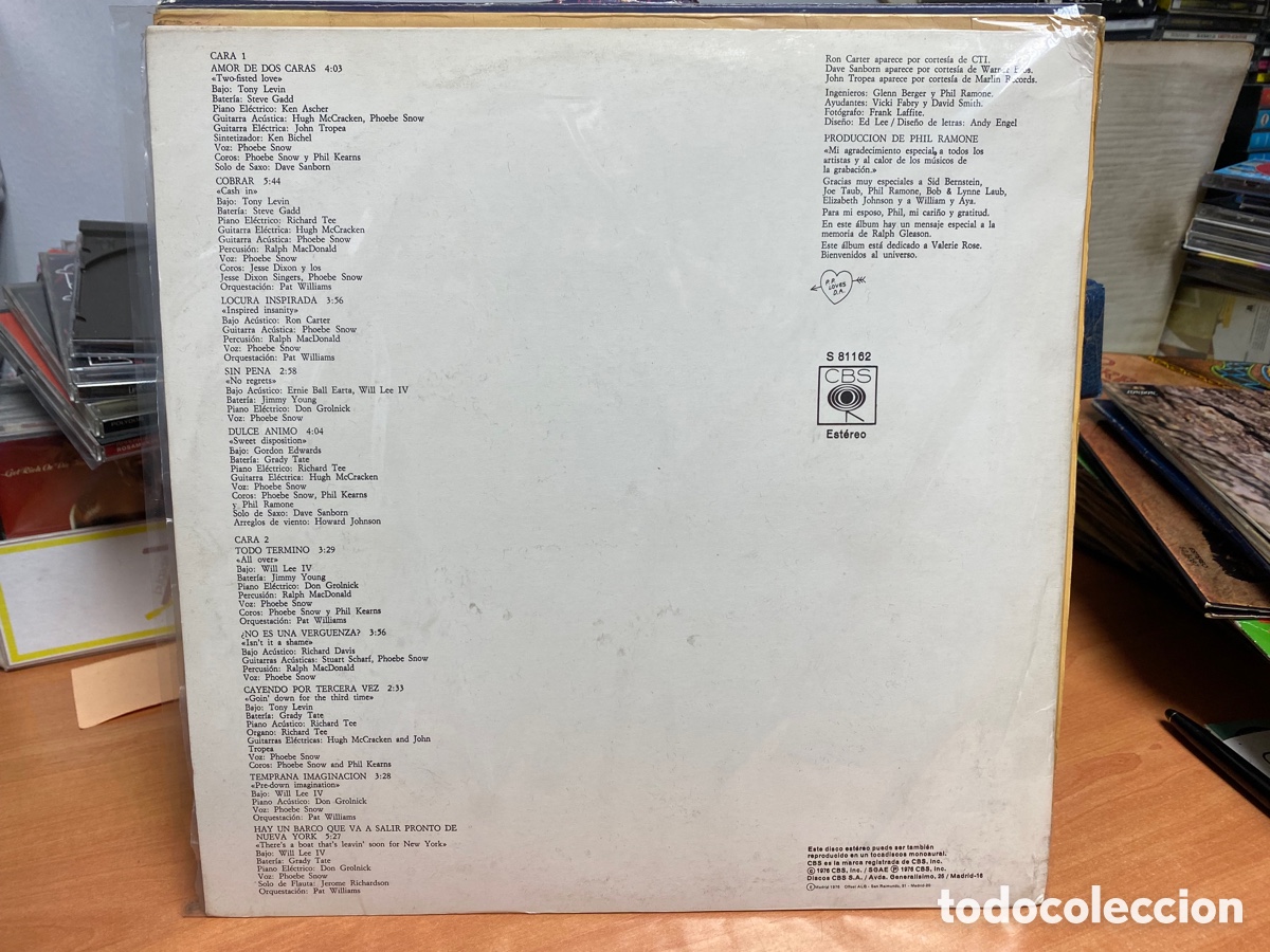 Discos de vinilo: Phoebe Snow - Second Childhood (LP) - Foto 2