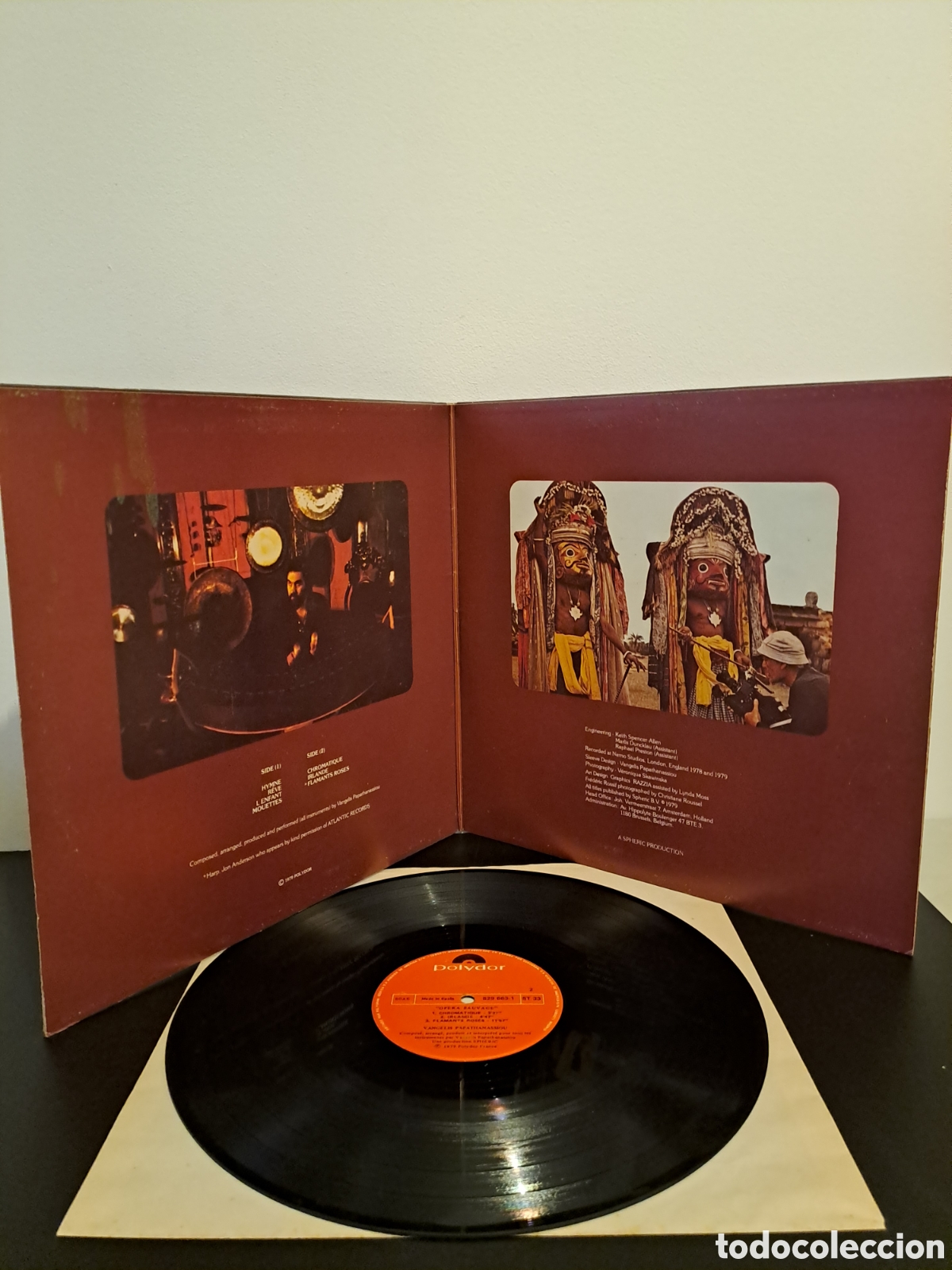Discos de vinilo: *Vangelis Papathanassiou*&nbsp;&ndash;&nbsp;Op&eacute;ra Sauvage. LA.5 - Foto 2