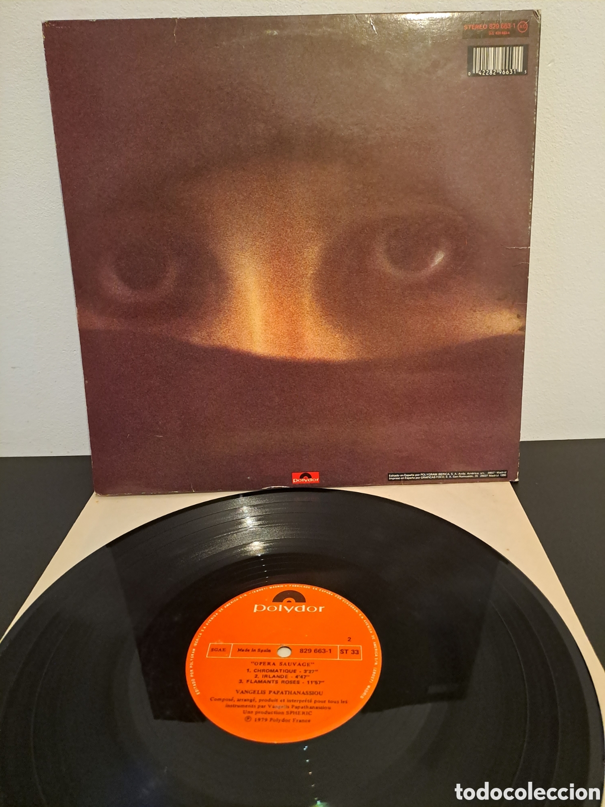 Discos de vinilo: *Vangelis Papathanassiou*&nbsp;&ndash;&nbsp;Op&eacute;ra Sauvage. LA.5 - Foto 3