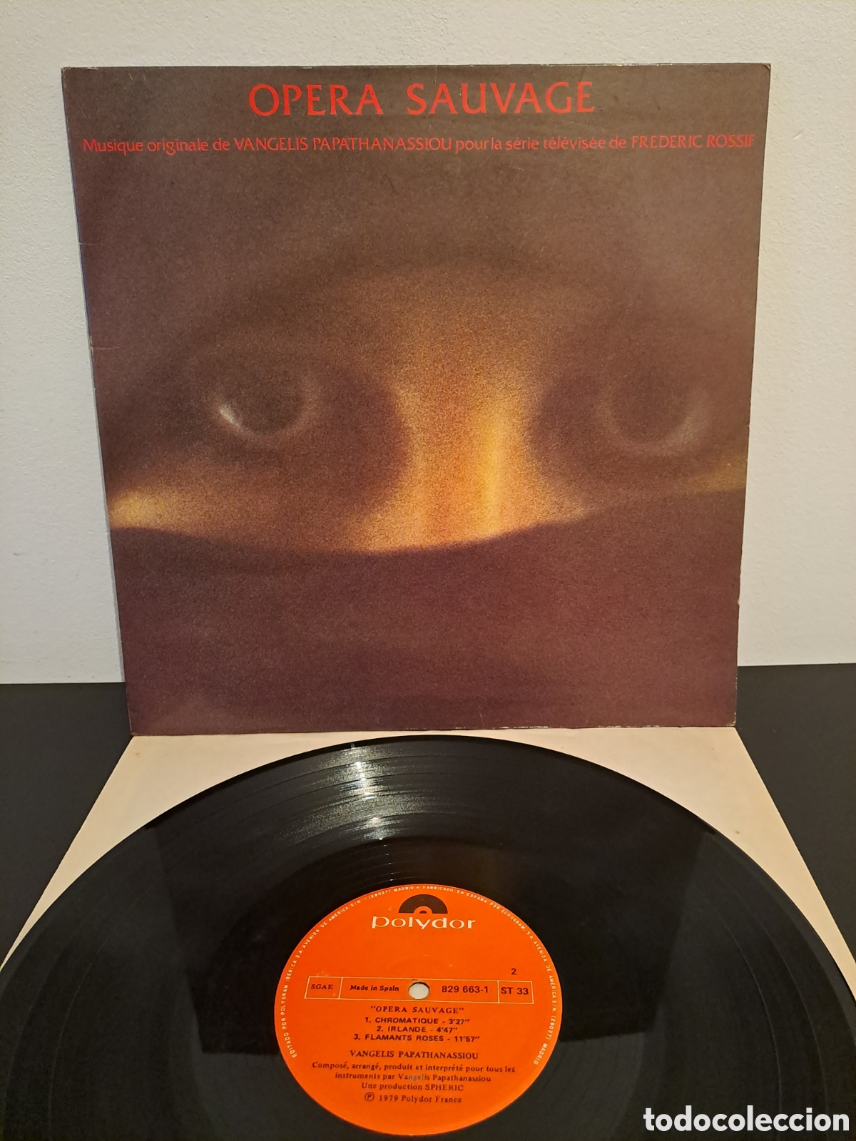 Discos de vinilo: *Vangelis Papathanassiou*&nbsp;&ndash;&nbsp;Op&eacute;ra Sauvage. LA.5 - Foto 1