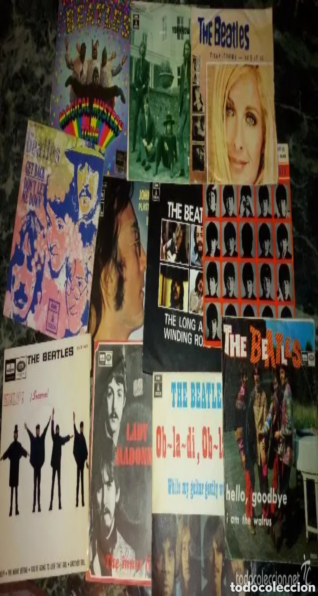 Discos de vinilo: Lote 12 vinilos The Beatles. - Foto 1